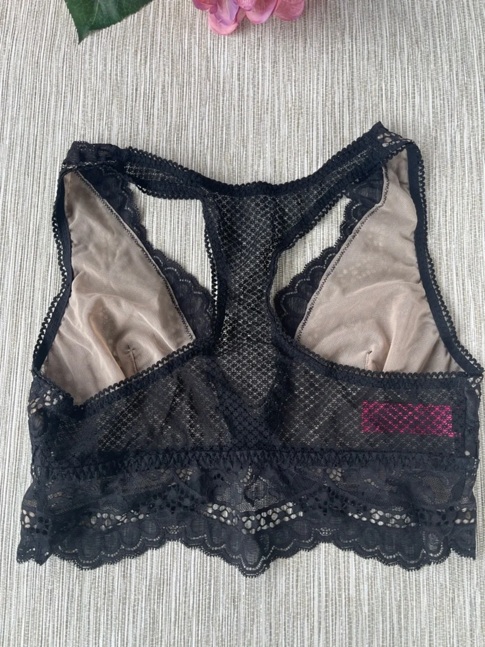 3 La Senza Lace Bralettes in Black and Cream - Women  Intimates  Size Small - Picture 3 of 13